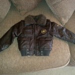 Nicky's leather jacket