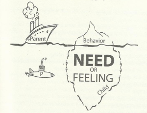Look for the Need or Feeling instead of focusing on the behaviour.