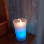 Air Wick Multi Colour Candle (Blue)