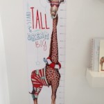 Giraffe height chart