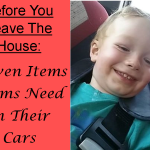 essentials for moms to have in their car