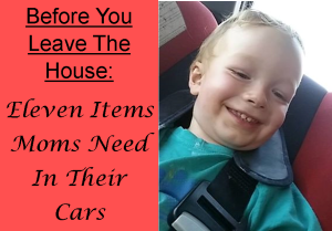 essentials for moms to have in their car