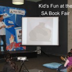 we had fun at two kid's workshops at the SA Book fair 2015
