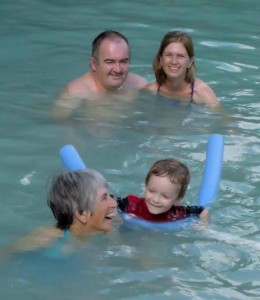 with-granny-in-pool