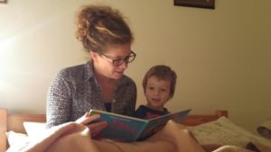 reading with aunty