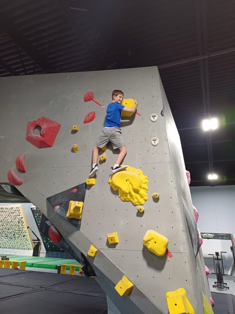 rock climbing